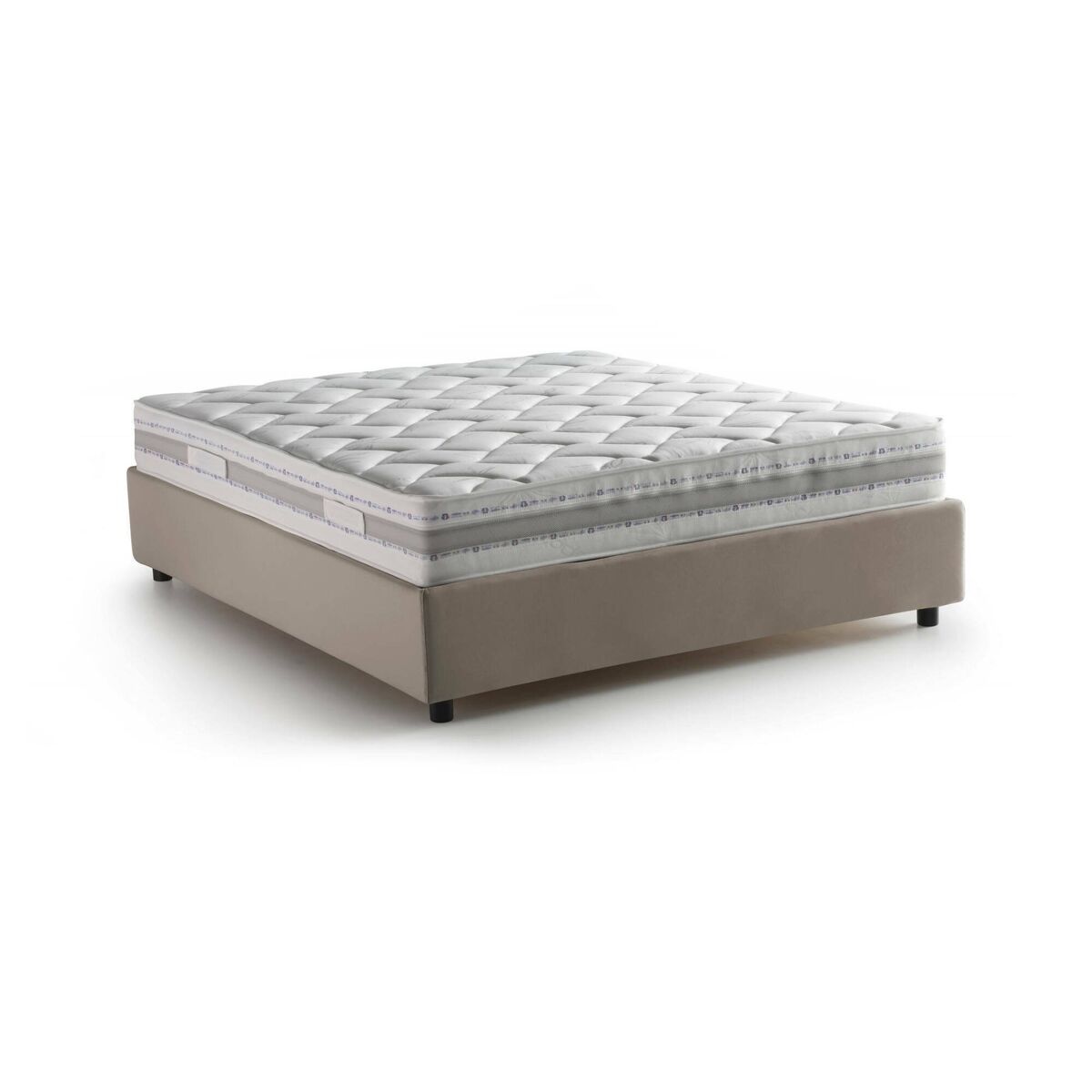 Cama de casal de tecido