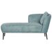 Beliani Chaise longue derecho Poliéster ARTHEZE Beliani Chaise longue derecho Poliéster ARTHEZE Azul