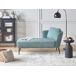 Beliani Chaise longue derecho Poliéster ARTHEZE Beliani Chaise longue derecho Poliéster ARTHEZE Azul