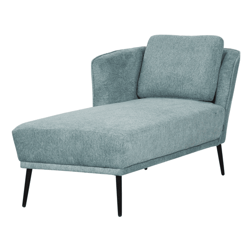 Chaise longue à direita ARTHEZE Tecido Azul