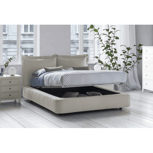 Cama de casal de tecido