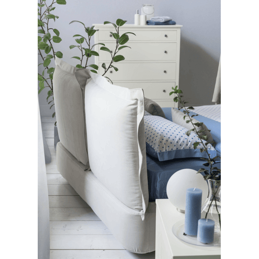 Cama de casal de tecido