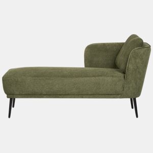 Chaise longue à direita ARTHEZE Tecido Verde escuro