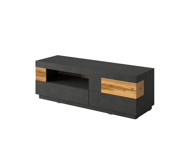 Mueble TV 1 puerta 2 cajones Andrea 160