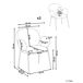 Beliani Silla de comedor ELY Beliani Silla de comedor ELY Verde
