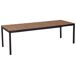 Beliani Mesa de jardín TOFANE 198x90 Beliani Mesa de jardín TOFANE 198x90 Madera Clara