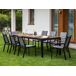 Beliani Mesa de jardín TOFANE 198x90 Beliani Mesa de jardín TOFANE 198x90 Madera Clara