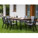 Beliani Mesa de jardín TOFANE 198x90 Beliani Mesa de jardín TOFANE 198x90 Madera Clara