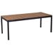 Beliani Mesa de jardín TOFANE 198x90 Beliani Mesa de jardín TOFANE 198x90 Madera Clara