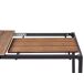 Beliani Mesa de jardín TOFANE 198x90 Beliani Mesa de jardín TOFANE 198x90 Madera Clara