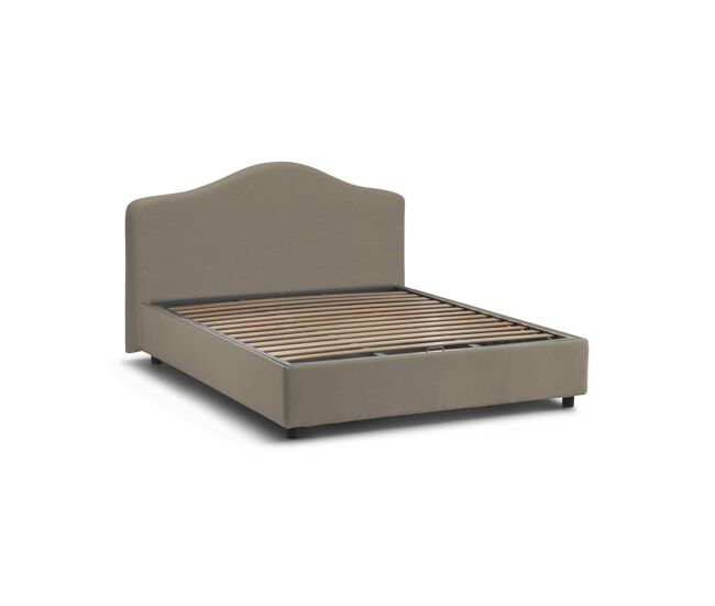 Cama matrimonial desenfundable de tela
