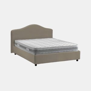 Cama de Casal com Colchão Incluso em Tecido