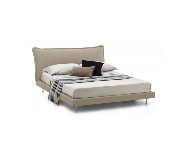 Cama de casal de tecido 180x210