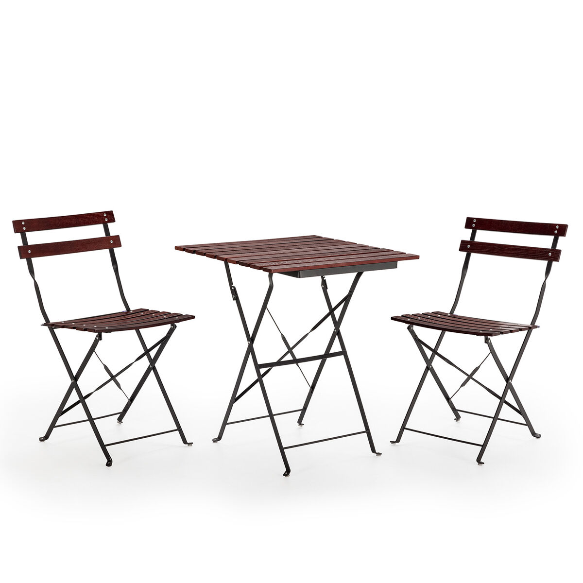 conjunto muebles de jardin agata 3 piezas mesa y 2 sillas