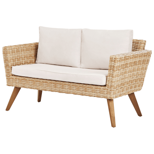 Conjunto de jardim com mesa 4 lugares VITTORIA Branco creme