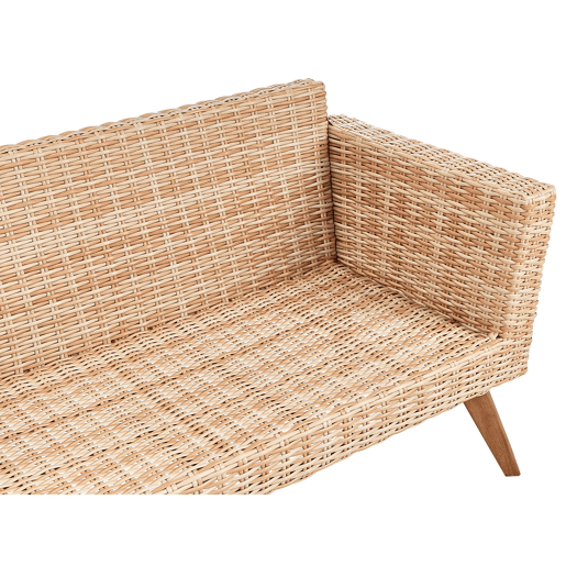 Conjunto de jardim com mesa 4 lugares VITTORIA Branco creme