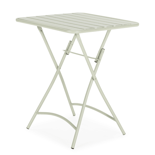 Mesa dobrável de metal Perla para jardim