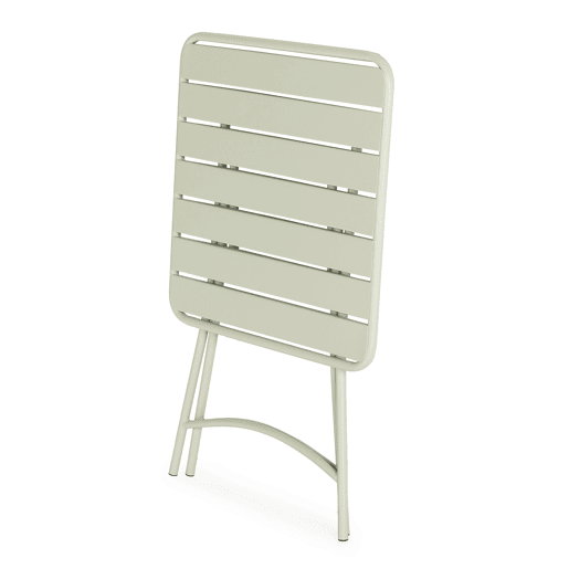 Mesa dobrável de metal Perla para jardim