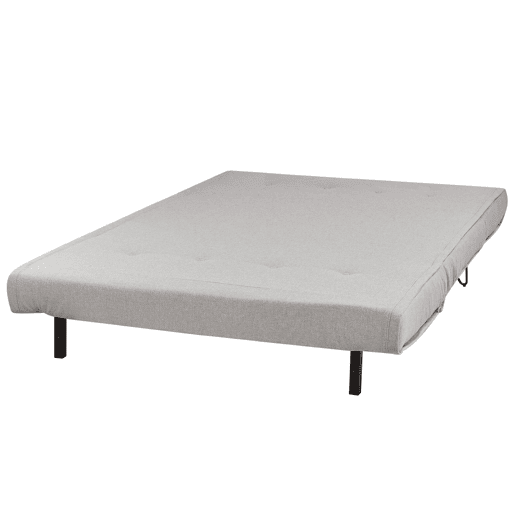 Sofá-cama VESTFOLD Tecido Cinzento claro 2 lugares Sofá-cama VESTFOLD Tecido Cinzento claro 2 lugares