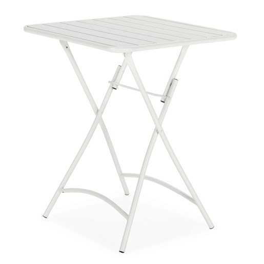 Mesa dobrável de metal Perla para jardim
