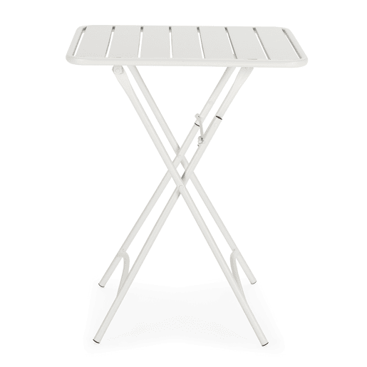 Mesa dobrável de metal Perla para jardim