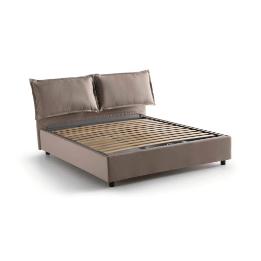 Cama de casal de tecido
