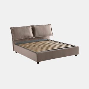 Cama de casal de tecido