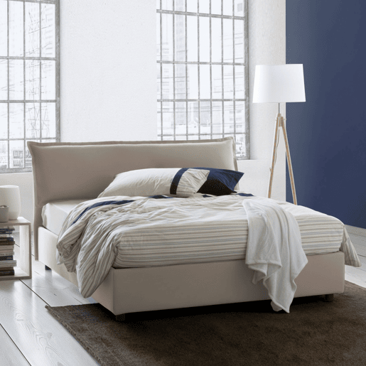 Cama de casal de tecido