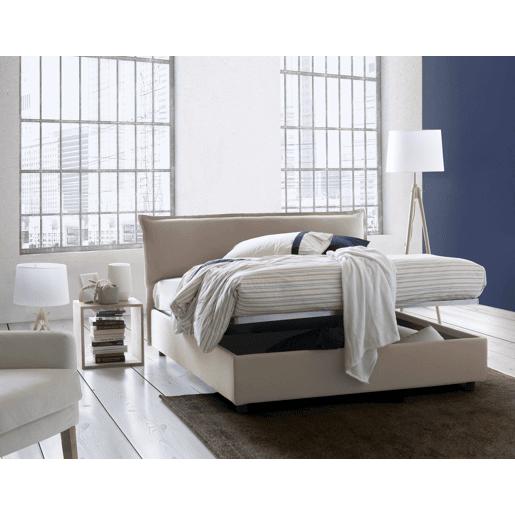 Cama de casal de tecido