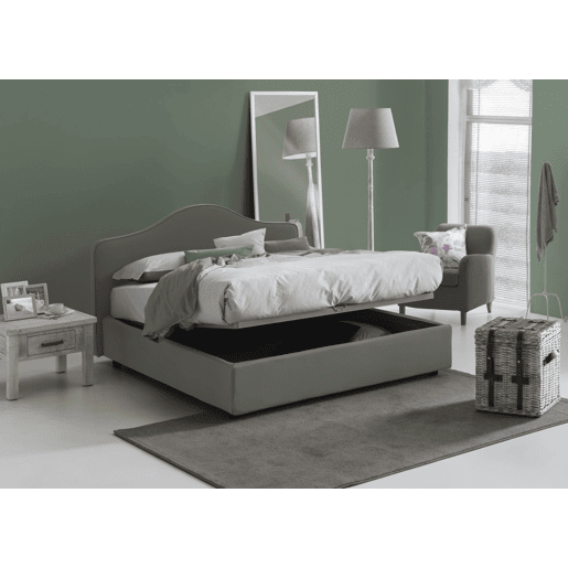 Cama de casal de tecido Cama de casal de tecido