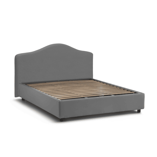 Cama de casal de tecido Cama de casal de tecido