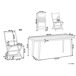 Beliani Conjunto de comedor PARAGGI Beliani Conjunto de comedor PARAGGI Madera Clara