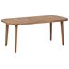 Beliani Conjunto de comedor PARAGGI Beliani Conjunto de comedor PARAGGI Madera Clara