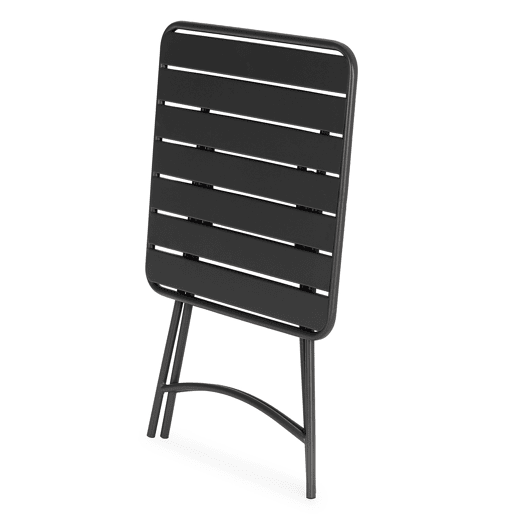Conjunto bistrô de jardim Perla de 3 peças, mesa e 2 cadeiras
