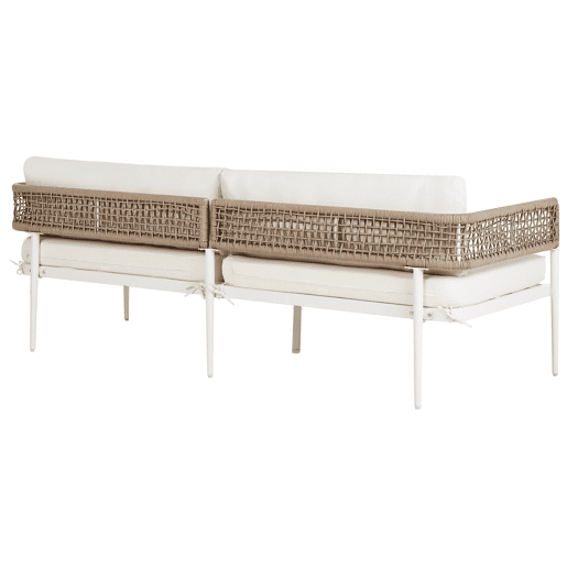 Conjunto de jardim com mesa 5 lugares SERLA Metal Branco