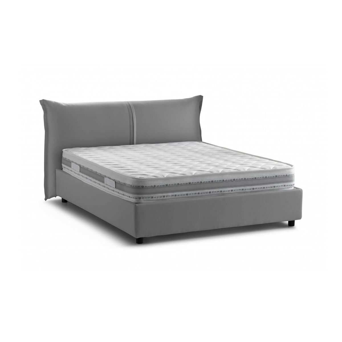 cama de casal de tecido