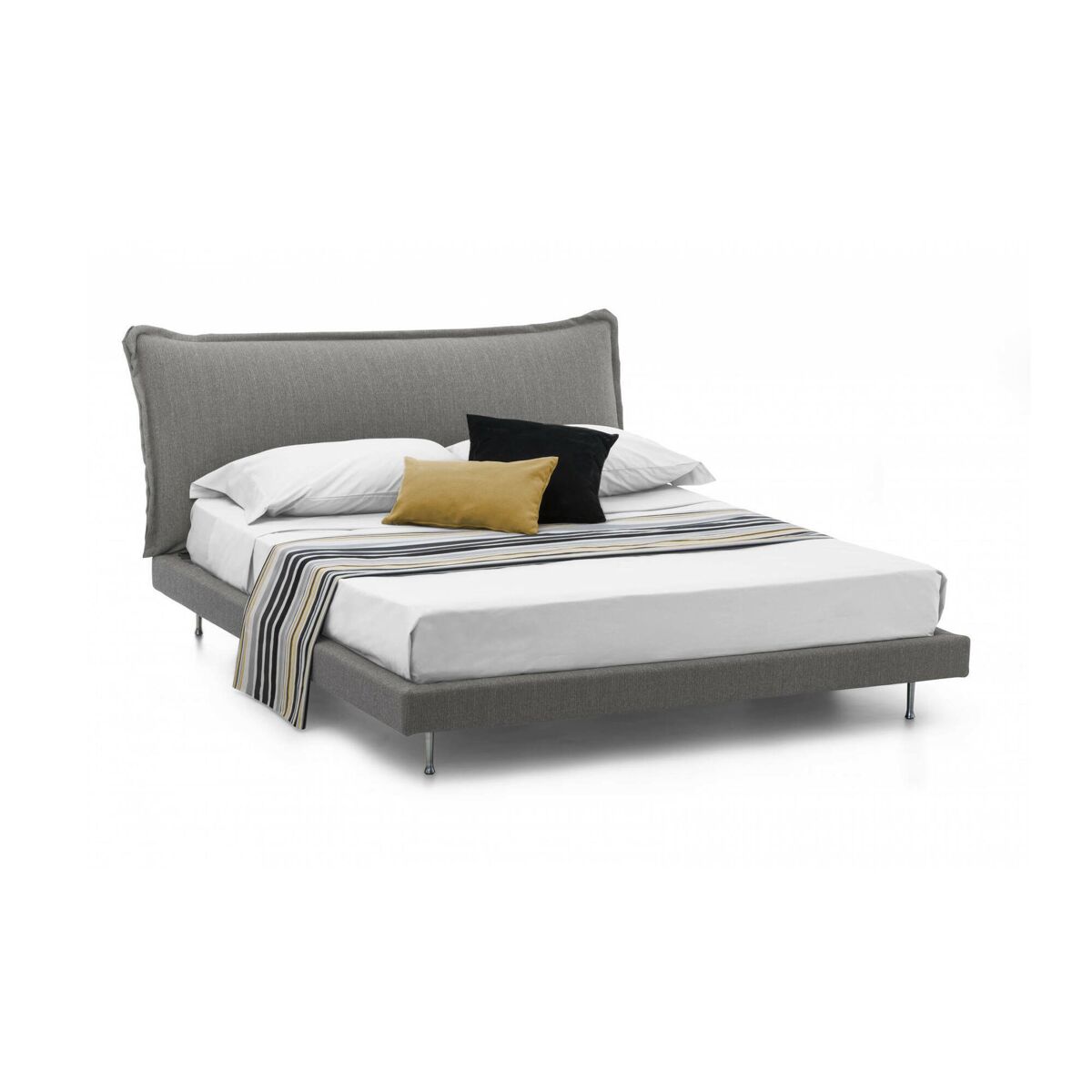 cama de casal de tecido