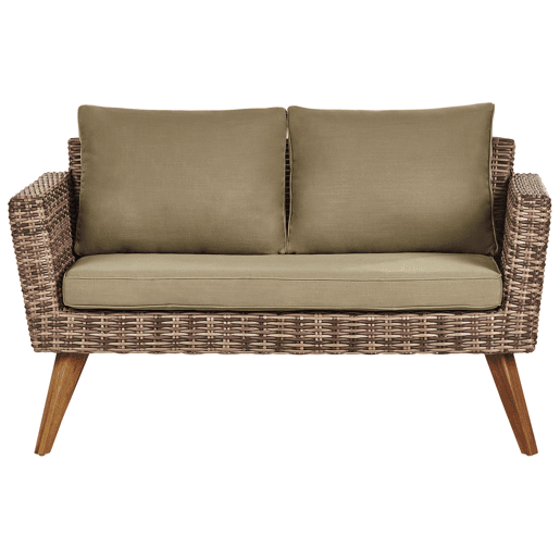 Conjunto de jardim com mesa 4 lugares VITTORIA Verde-oliva