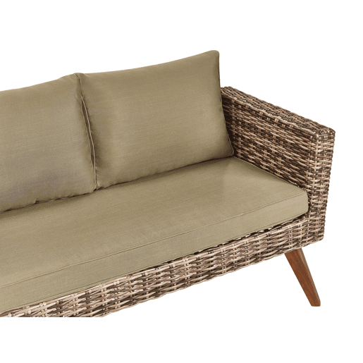Conjunto de jardim com mesa 4 lugares VITTORIA Verde-oliva