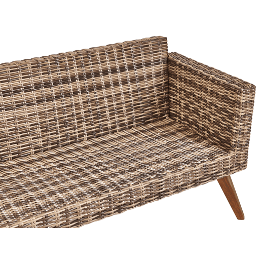 Conjunto de jardim com mesa 4 lugares VITTORIA Verde-oliva