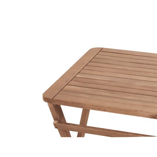 Conjunto de varanda Dobrável PARAGGI Madeira de Acácia certificada Castanho