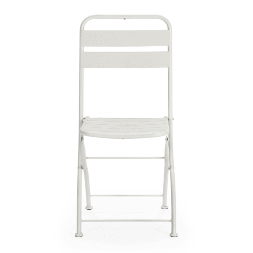 Pack de 2 cadeiras dobráveis u200Bu200Bde jardim Perla em metal