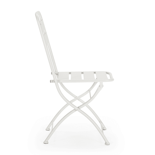 Pack de 2 cadeiras dobráveis u200Bu200Bde jardim Perla em metal