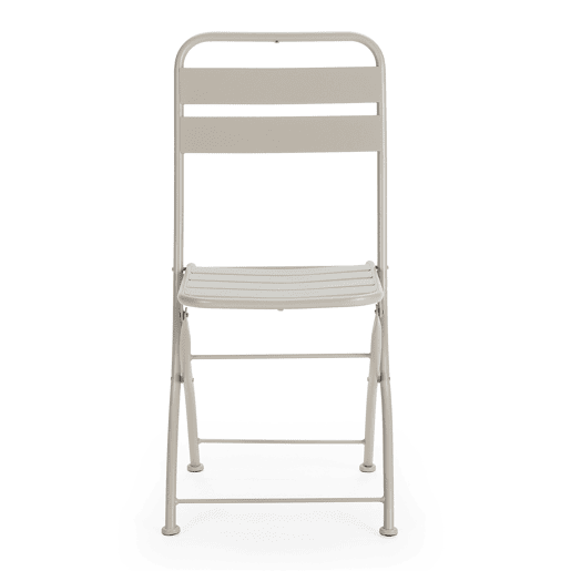 Pack de 2 cadeiras dobráveis u200Bu200Bde jardim Perla em metal