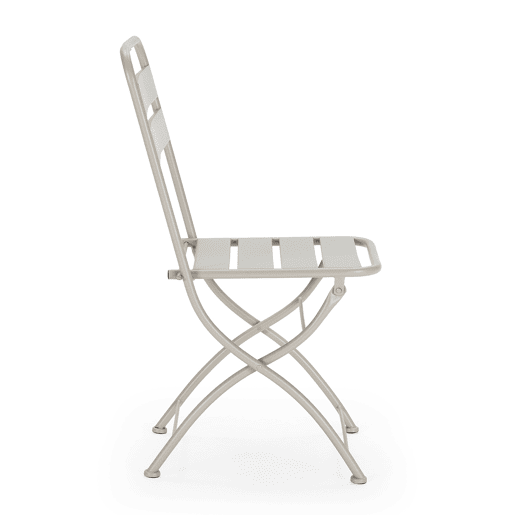 Pack de 2 cadeiras dobráveis u200Bu200Bde jardim Perla em metal