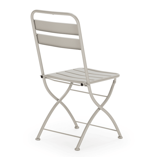 Pack de 2 cadeiras dobráveis u200Bu200Bde jardim Perla em metal
