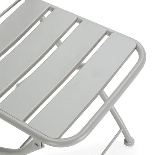 Pack de 2 cadeiras dobráveis u200Bu200Bde jardim Perla em metal
