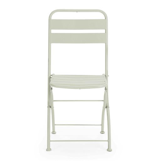 Pack de 2 cadeiras dobráveis u200Bu200Bde jardim Perla em metal