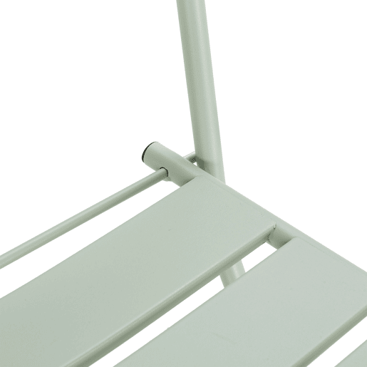 Pack de 2 cadeiras dobráveis u200Bu200Bde jardim Perla em metal