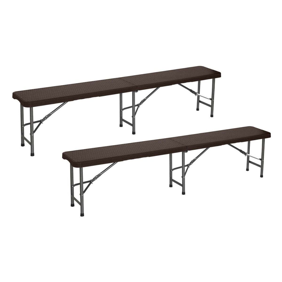 Pack 2 Bancos Plegables Catering Thinia Home